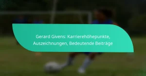 Gerard Givens: Karrierehöhepunkte, Auszeichnungen, Bedeutende Beiträge