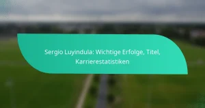 Sergio Luyindula: Wichtige Erfolge, Titel, Karrierestatistiken